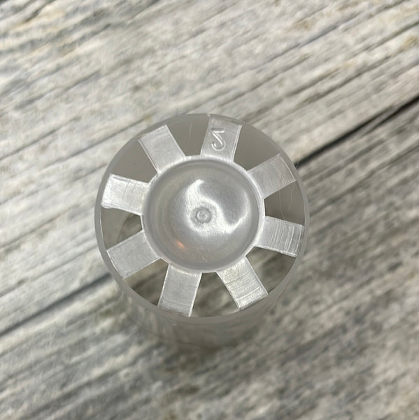 1.5” round clear seedling pot