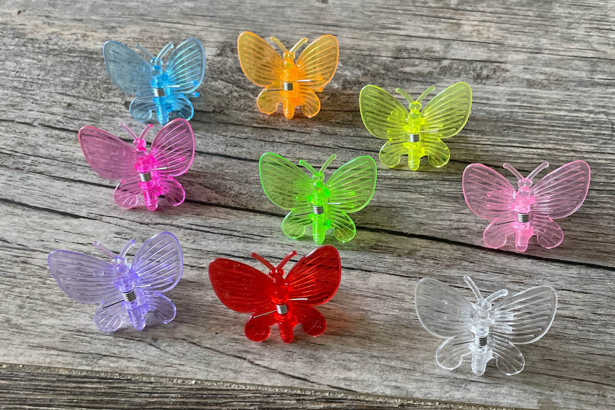 アクセサリーパーツ Butterfly Butterfly plastic plant clips for orchids – QuarterAcreOrchids