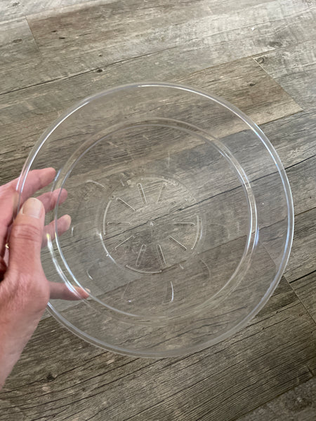 8.25” ultra high transparency clear round orchid pot *NEW*