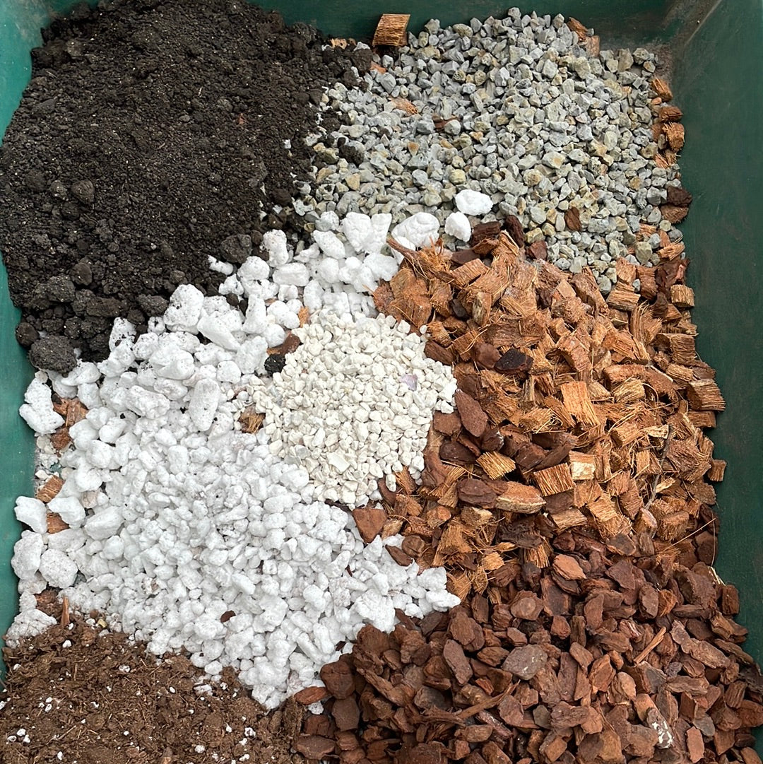 LANDIRIS Aroid Tropical Soil Mix – Chunky Fast Draining, 2 Quarts With Pine Bark & Charcoal