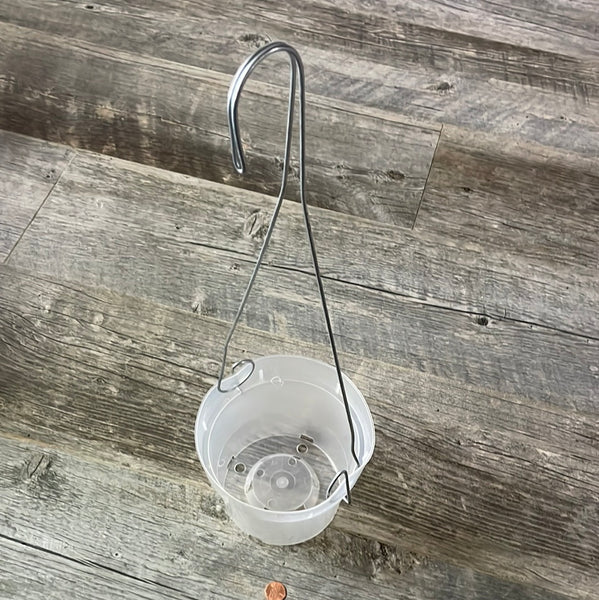 16" double sided pot hanger for PLASTIC pots