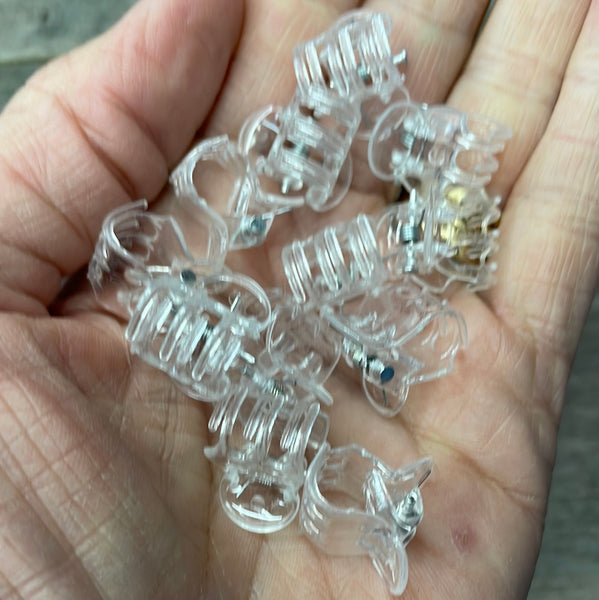 Clear plant clips - 12 pack
