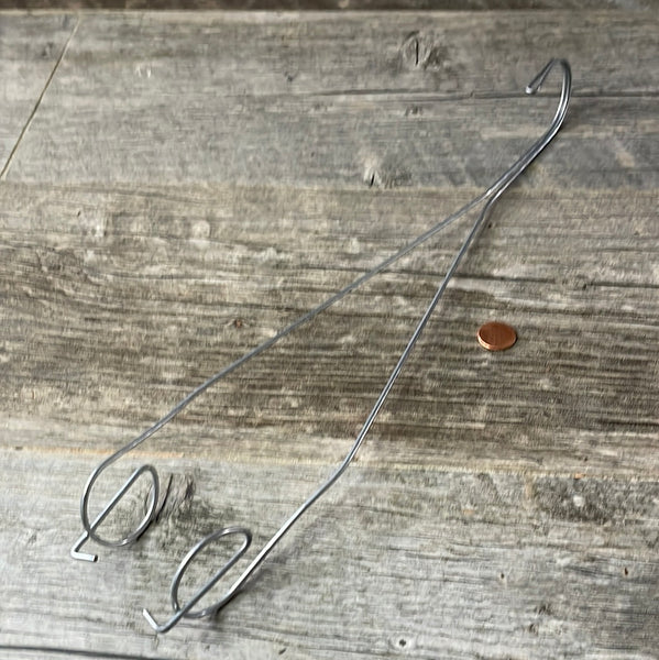 16" double sided pot hanger for PLASTIC pots