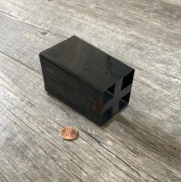 2 3/8" x 3 3/4" square Anderson Band Pot