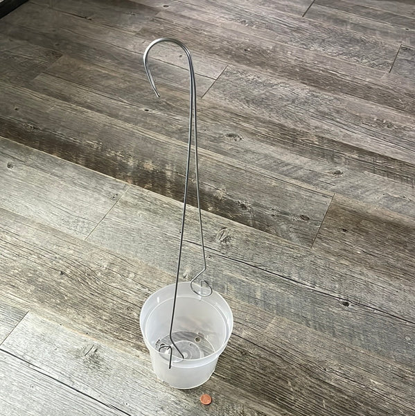20" double sided hanger for PLASTIC pots