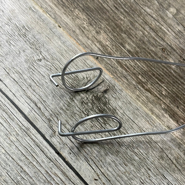 16" double sided pot hanger for PLASTIC pots