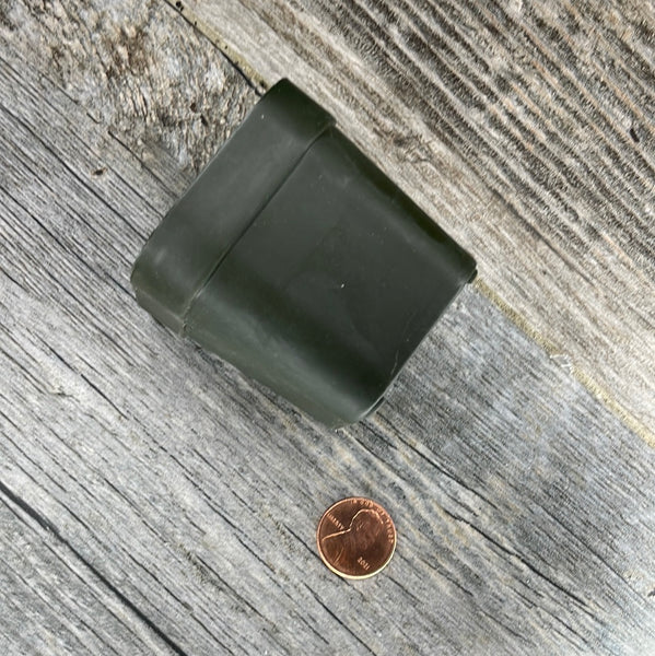 2" square green seedling pot