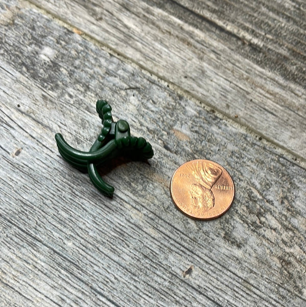 Green Daisy plant clips - 12 pack