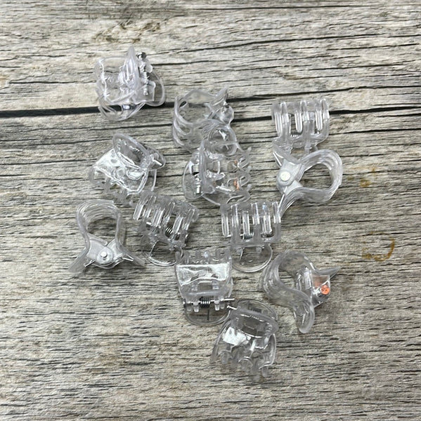 Clear plant clips - 12 pack