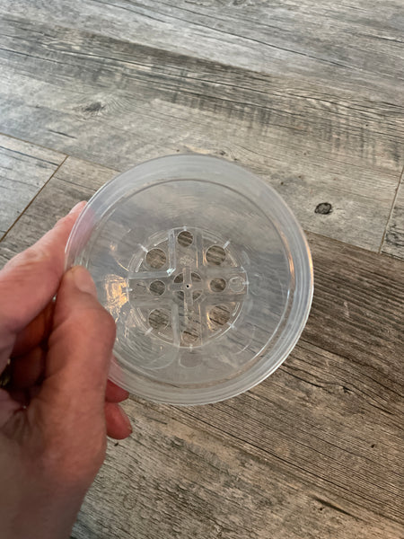 4" super clear round azalea pot *NEW*