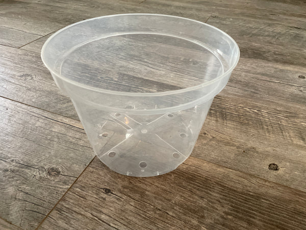 10" super clear round azalea pot *NEW*