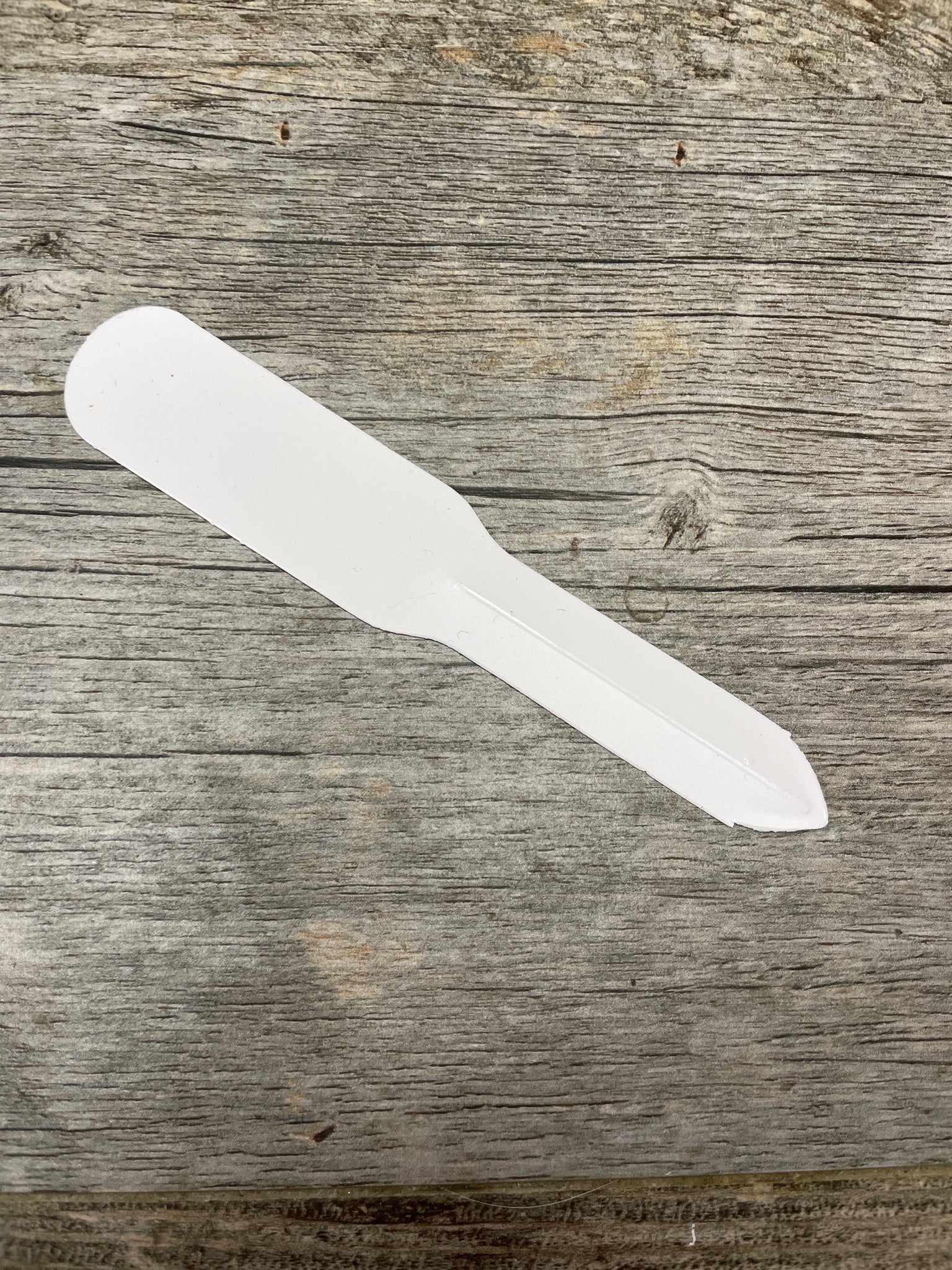6 inch white plastic plant labels 5" x 1" plant labels