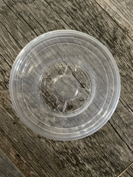 3” clear round economy pot *NEW*