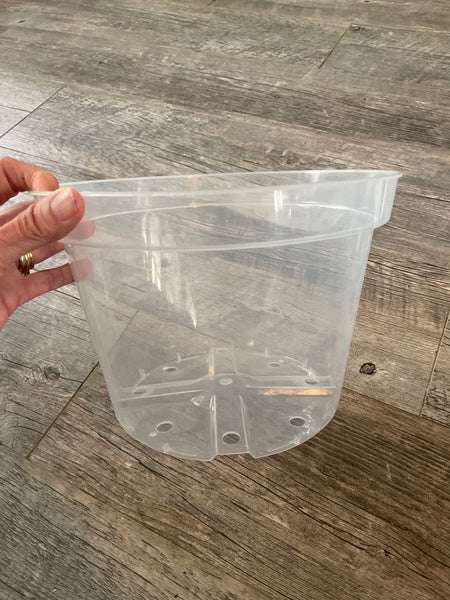 10" super clear round azalea pot *NEW*