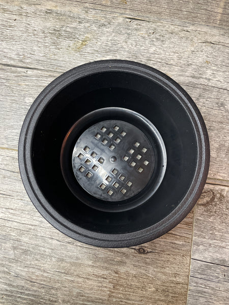 5.5" back textured shallow bulb pan