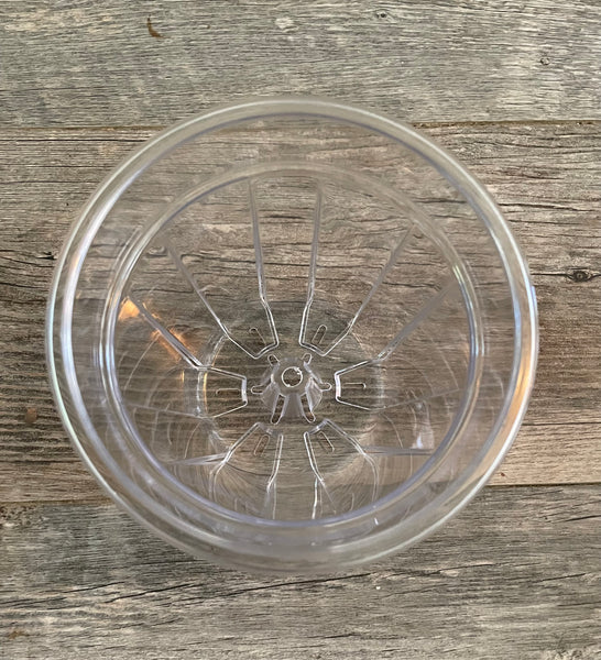 5.6” round high transparency pot with cone *NEW*