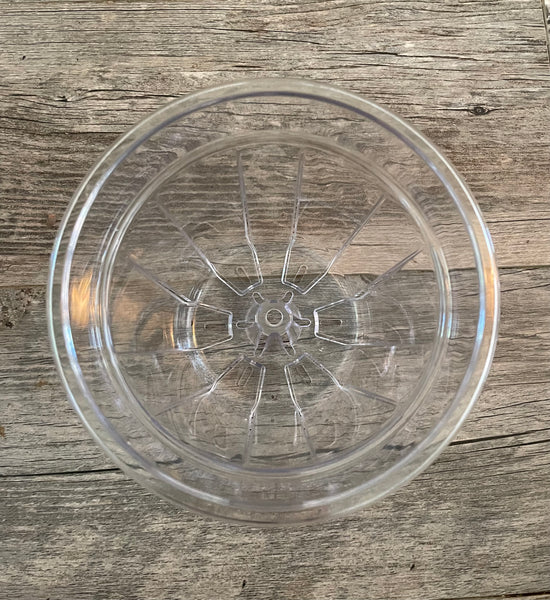 6.5” round high transparency pot with cone *NEW*