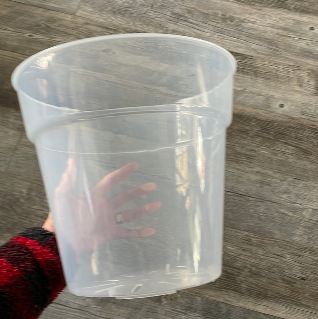 jumbo pots for plants 11.75" jumbo ultra clear round orchid pot – QuarterAcreOrchids