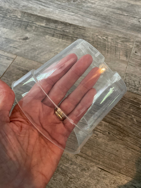 6" super clear round azalea pot *NEW*