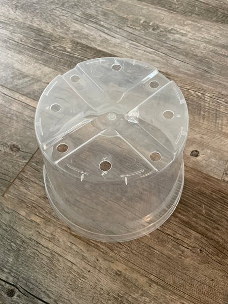 10" super clear round azalea pot *NEW*
