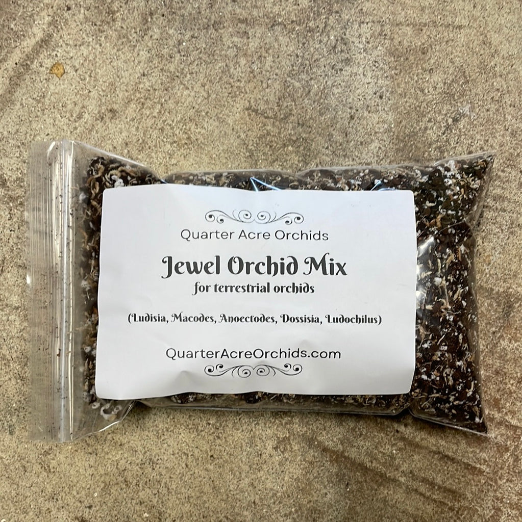 potting mix for ground orchids Jewel Orchid Potting Mix – QuarterAcreOrchids