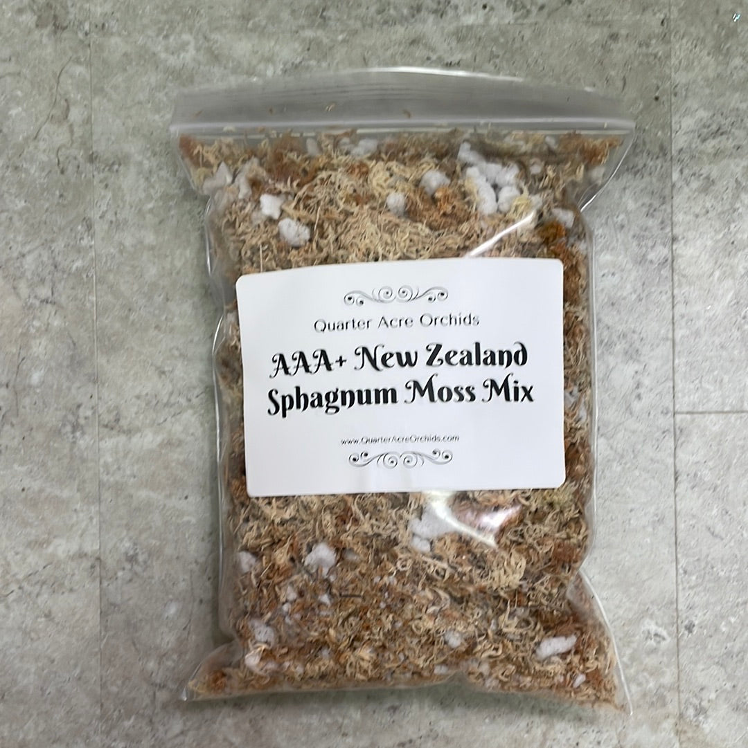 New Zealand Sphagnum Moss - Classic AA+ 100 grams – QuarterAcreOrchids