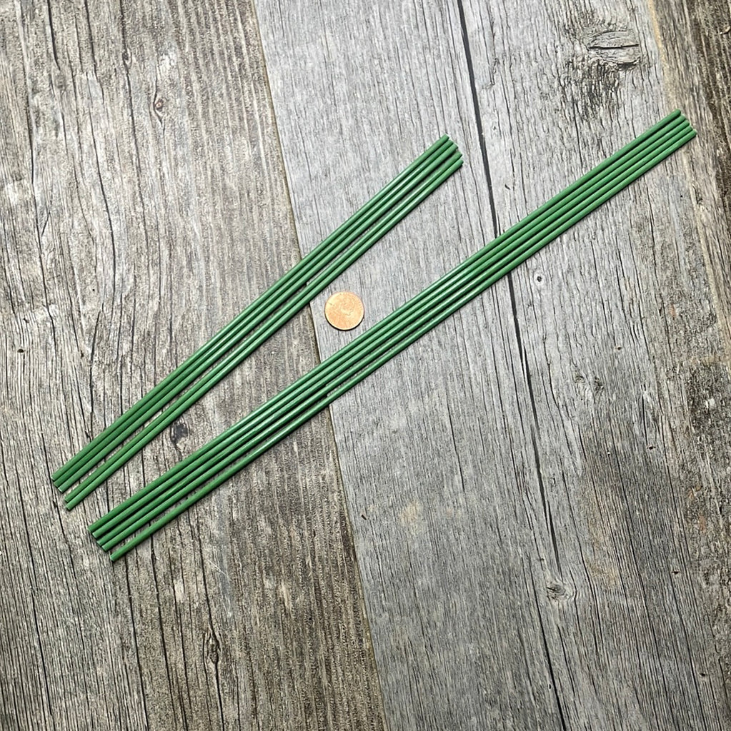 plastic plant support stakes Flower spike & plant support stake with ring