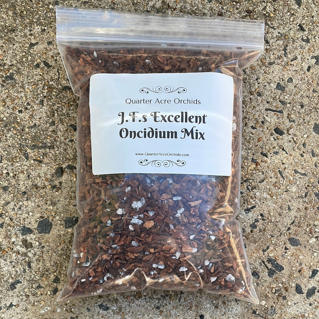 best potting mix for oncidium orchids JF's Excellent Oncidium Orchid Mix – QuarterAcreOrchids