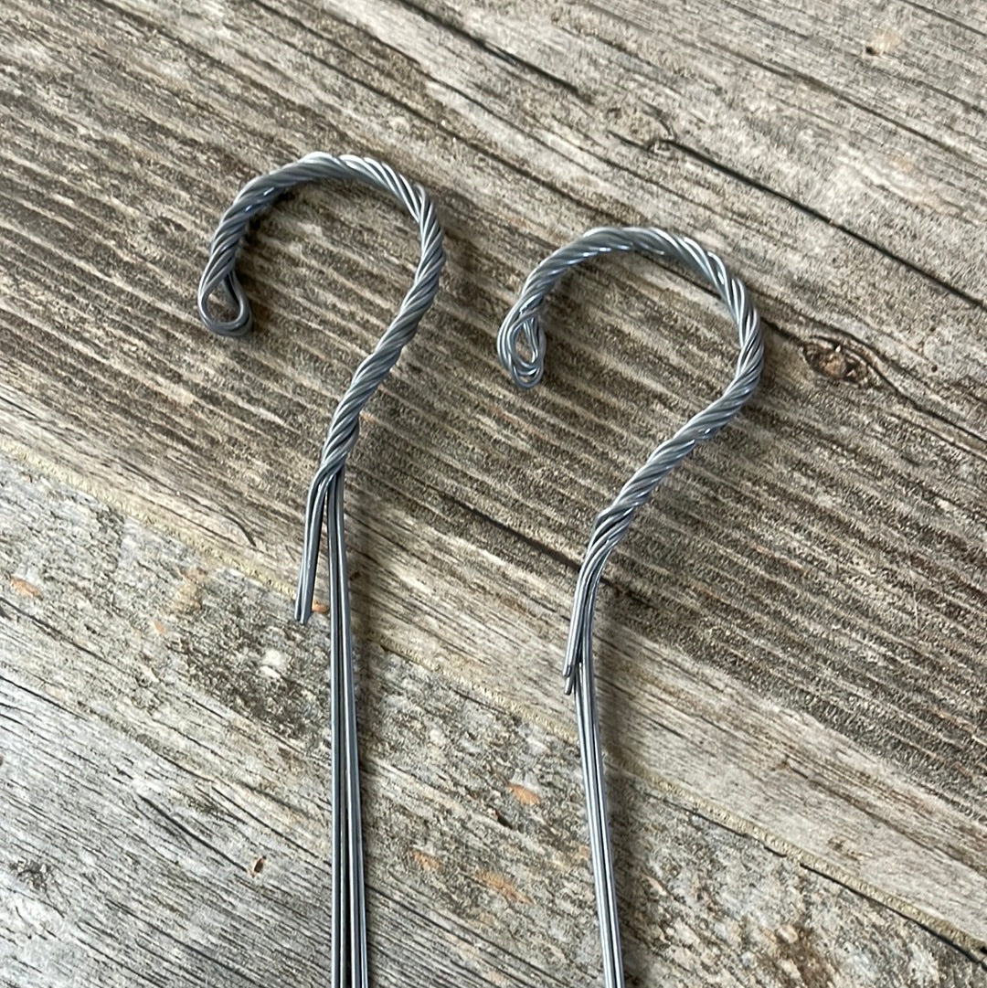 4 wire plant hanger 20" 4 wire plant hanger with hook – QuarterAcreOrchids