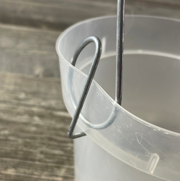 16" double sided pot hanger for PLASTIC pots