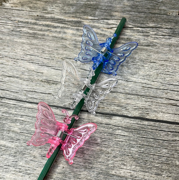 Butterfly plant clips - old style - 12 pack