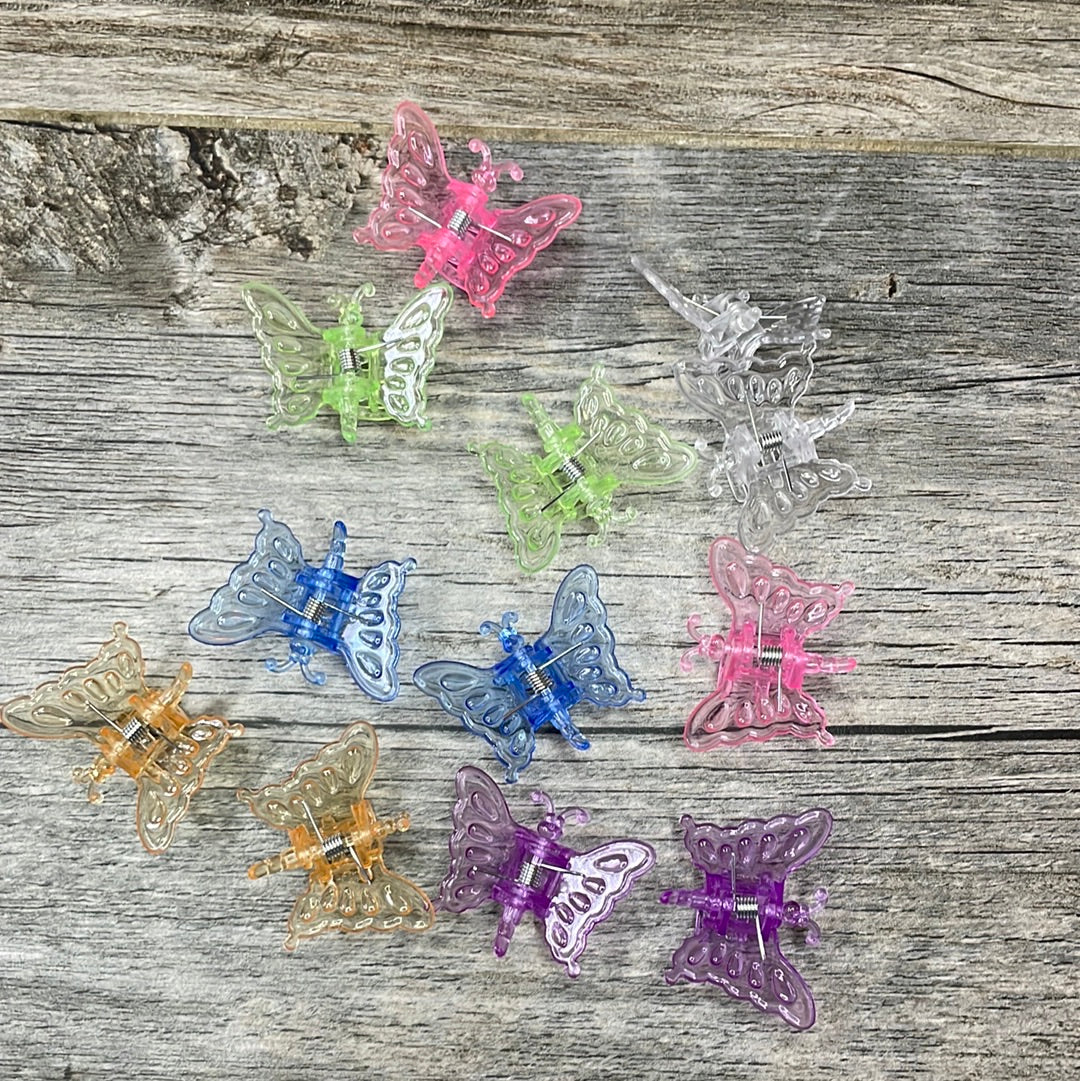 Butterfly plant clips - old style - 12 pack