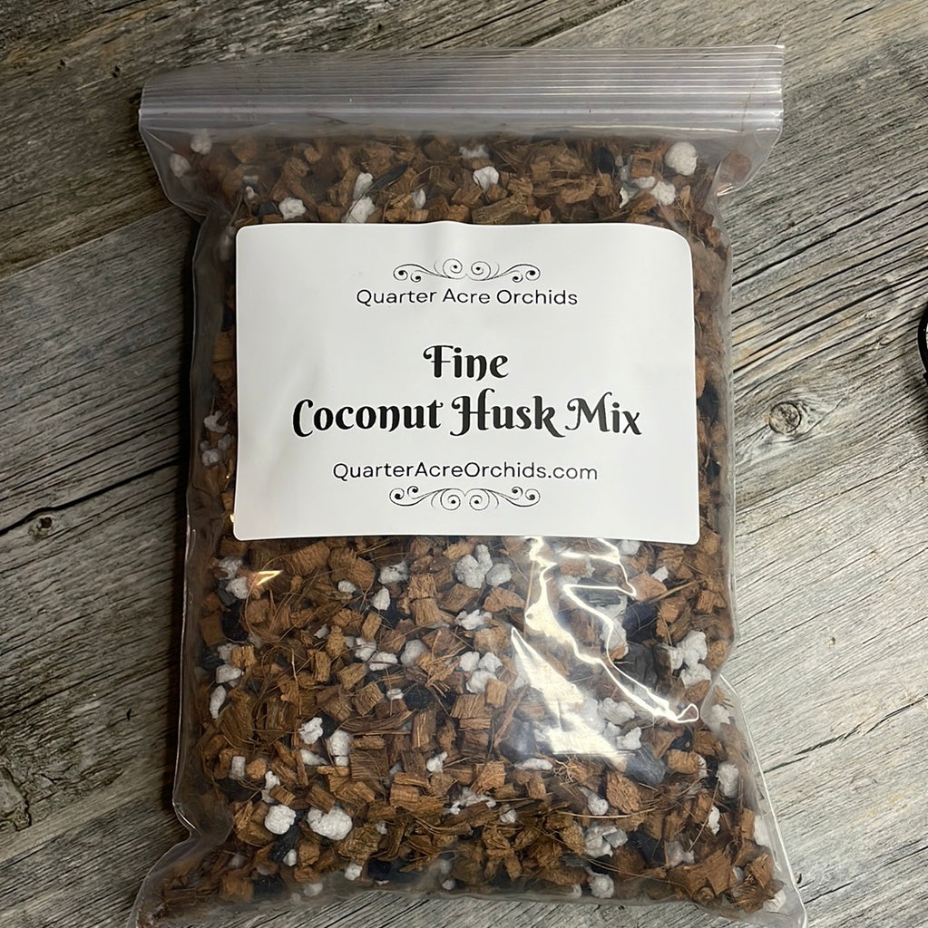 rice husk in potting mix Fine Coconut Husk Orchid Potting Mix