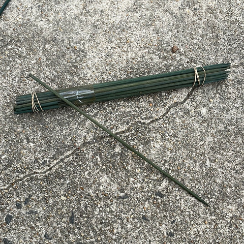 12" bamboo plant stakes